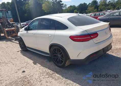 2019 Mercedes-Benz Amg Gle 63 Coupe S 4Matic z USA, uszkodzony, nr VIN 4JGED7FB8KA155027